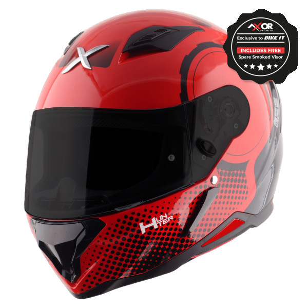 Axor Axor helmet sh890 full face - spear gloss red - medium